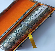 平利书画装裱案例